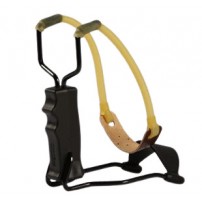 ADVANCE GROUP Fionda in metallo con poggia braccio Nero cod.460000