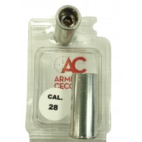 ADVANCE Group Salva percussore cal.28 in alluminio in blister da 2 pz con logo ARMERIA CECCOLI
