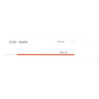 Stecca di Fibra Ottica VINCENT ROSSO diametro 1.8mm lungo 7cm