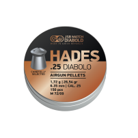 JSB HADES .25 DIABLO Pallini Calibro 6,35mm .25'' 26,54 grs 1,720gr Conf. da 150