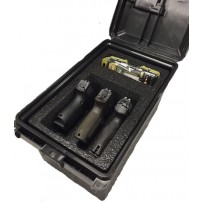MTM PISTOL 3 TACTICAL MOD.TCP3 Valigetta porta 3 Pistole 23,65X38,90X22,86 Nero