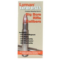 LYMAN 9780022 LOAD DATA BIG BORE RIFLE CALIBERS Manuale di ricarica per carabine di grosso calibro