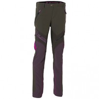 Pantalone BLATEX Traspirante Elasticizzato Donna Verde/Fucsia