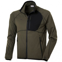Maglia BLATEX Micropile Full Zip Elasticizzata Verde
