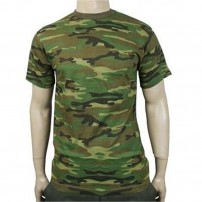 T-shirt Bambino PATTON 100% Cotone Girocollo Woodland