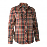 Camicia DEERHUNTER LADY ATHENA SHIRT 8946 100% Cotone a Quadri