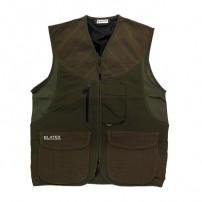 Gilet BLATEX Elasticizzato Inserti Rip-Stop Verde