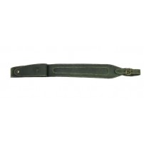 ARTIPEL Bretella Imbottita con porta 2 colpi in pelle per carabina lunghezza 93 cm GREEN/Verde