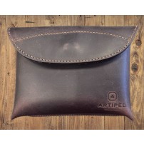 ARTIPEL PortaCaricatore Carabina 10 Colpi in Cuoio Ingrassato Marrone 14x4,5x10cm cod.PC02