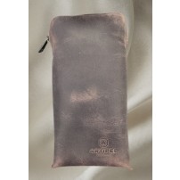 ARTIPEL Porta GPS/Smatphone in Cuoio Ingrassato 19x10x5cm Marrone cod.PC03