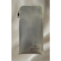 ARTIPEL Porta GPS/Smatphone in Cuoio Ingrassato 19x10x5cm Verde cod.PC03