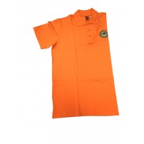 !!!SALDI -30%!!! Polo BARTAVEL PIQUE PATCH Cinghiale Mezza Manica Orange