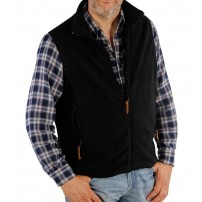 Gilet BARTAVEL ZEPHYR MICROPOLAIRE in micropile Nero