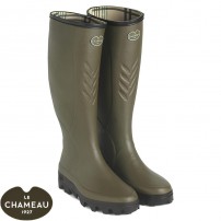 !!!SALDI -25%!!! Stivale Caoutchouc LE CHAMEAU CERES JERSEY con suola Michelin Verde