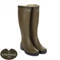 LE CHAMEAU GIVERNY JERSEY LINED BOOT VERT Stivale Donna