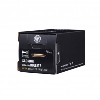 RWS SCORION HPBT Match Palle calibro .338 8.6 mm 250grs 16,2g Conf. 50 palle cod.RWS 2421466