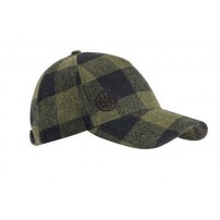 Berretto BERETTA LODGE CHECKERED CAP Unisex Regolabile GreenMoss
