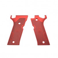 BERETTA 92x Performance Guancette Match in Alluminio ROSSO
