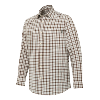 !!!SALDI -35%!!! Camicia BERETTA BRYGGEN 100% Cotone Grey&Brown Check