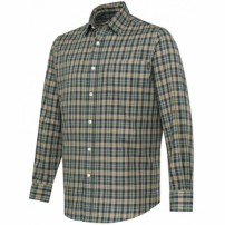 Camicia BERETTA BRYGGEN 100% Cotone Blue&Sand Quadri