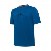 T-shirt BERETTA CRESTA in 100% Cotone 180gr/m2 Blue Twilight