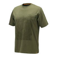 !!!!!BERETTA -30%!!!!! T-shirt BERETTA LOGO 100 % Cotone DarkOlive