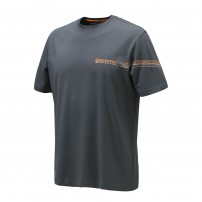 T-shirt BERETTA LINES Cotone Elasticizzato 160gr/m2 Ebony