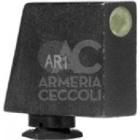GLOCK Gen5 MIRINO IN ACCIAIO con Dot Auto Luminescente  H 9.1 mm