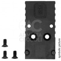 GLOCK MOS PIASTRA 03 Adattatore per ottiche per pistole Glock MOS per C-More 70341