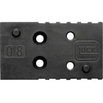 GLOCK MOS PIASTRA 08  28,5mm Adattatore per ottiche per pistole Glock MOS per EOTECH e LEUPOLD cod.70346