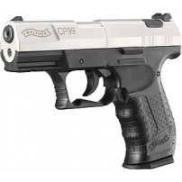 UMAREX WALTHER CP99 Pistola ad Aria Compressa (CO2 da 12gr) Cal.4,5 mm (.177) Pellet, CO&#8322;, < 3,5 J BICOLORE cod..412.00.01