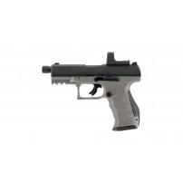 UMAREX Walther PPQ M2 Q4 TAC COMBO Pistola CO2 Cal.4,5mm.177 per pallini DIABOLO < 3,0 J con punto rosso
