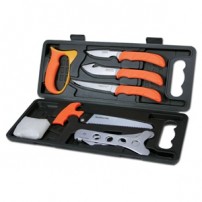 OUTDOOR EDGE WILD PACK Orange WP-2FR Set di coltelli per macellazione