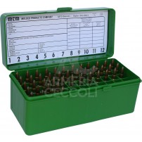 MTM RL-60-30 Portacolpi calibro 308 MEDIUM RIFLE Verde da 60 colpi