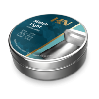 H&N MATCH LIGHT Pallini calibro 4,50 0.51g 7.87gr - 500 pz