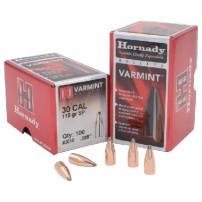 HORNADY VARMINT 3010 Palle SP Cal.30.308'' 110grs Conf. da 100 palle