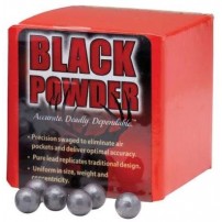 HORNADY BLACK POWDER 6030 Palle Sferiche in piombo per avancarica Cal.44 .433'' Sferiche per avancarica Conf. da 100 palle