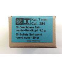 Palle RWS Teilmantel SPRN 2145693 Calibro 7mm .284'' 139grains 9,0gr Conf. da 50