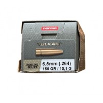 Palle NORMA VULKAN 20665351 Cal. 6,5mm .264'' 156grains 10,1gr Conf. da 100