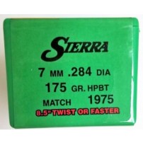 SIERRA MatchKing 1975 Palle HPBT Cal.7mm 284'' 175grs Conf. da 100 palle