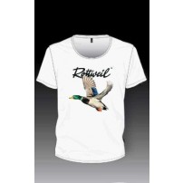 T-shirt ROTTWEIL B&C COLLECTION Anatra Bianco