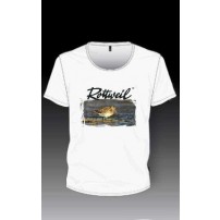 T-shirt ROTTWEIL EOS COLLECTION Beccaccia Bianco