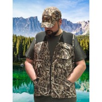 Gilet da Caccia BLATEX Elasticizzato Multitasche Canneto