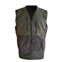 Gilet BLATEX 43 Elasticizzato Traspirante con Inserti Rip-Stop Verde