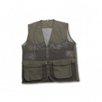 Gilet da Caccia PATTON Retato 100% Cotone Verde