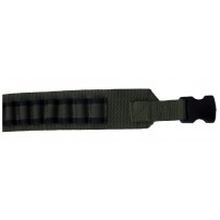 CARTUCCIERA FUCILE CAL.12  25 CELLE APERTA VERDE IN CORDURA
