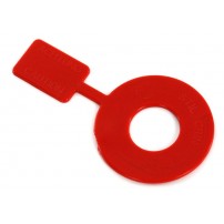 REV SAFETY FLAG Segnalatori di arma scarica universali in plastica per tutti i calibri e per tutti i tipi di revolver.