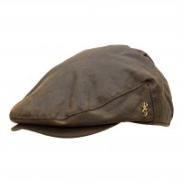 Coppola BROWNING BALMORAL CAP WAX Trapuntata Marrone