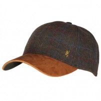 Berretto BROWNING PAUL CAP Regolabile Verde a Quadri