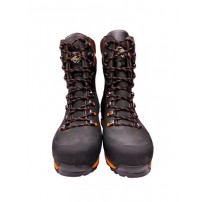 KOSTYLE KS-RISE Scarpone Alto Impermeabile Traspirante Pelle Vibram HYPER TEX Black/Orange